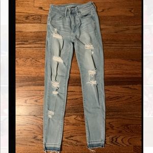 American eagle jeans size 0 regular